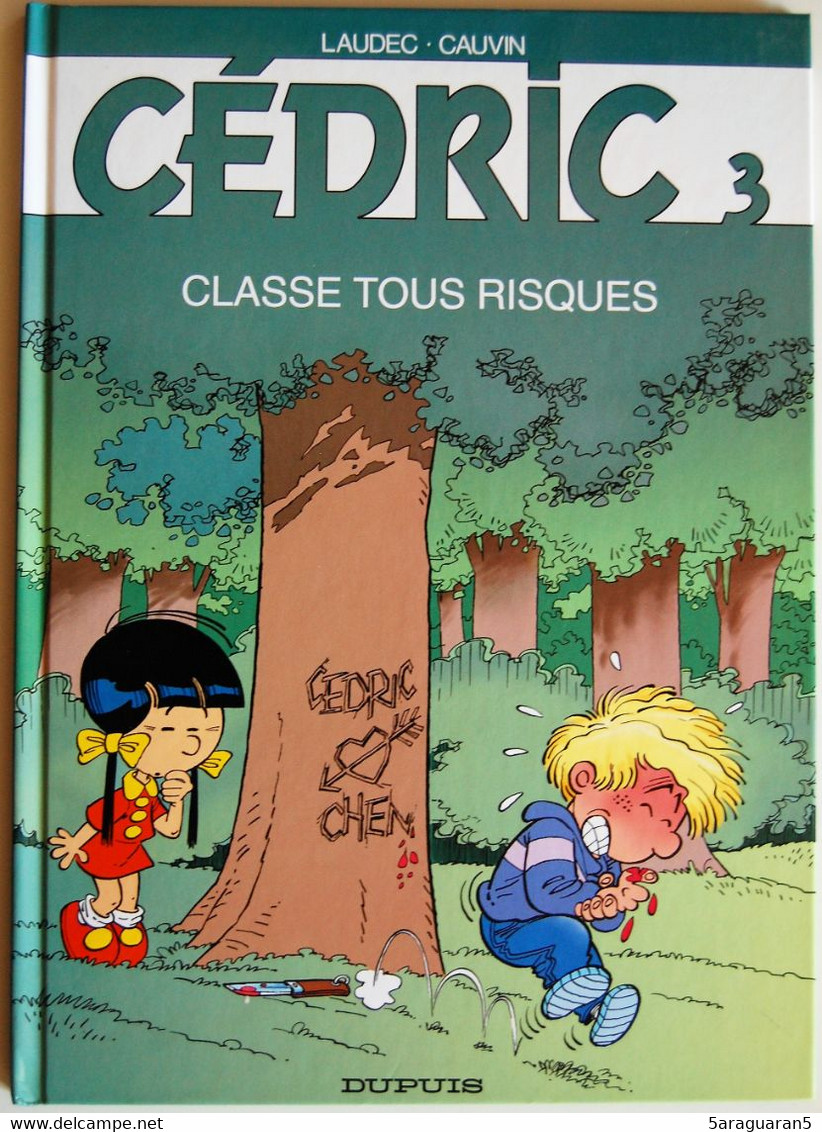 BD CEDRIC - 3 - Classe Tous Risques - Rééd. 2005 - Cédric