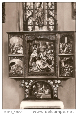 Annaberg Buchholz - S/w St. Annenkirche Bäckeraltar - Annaberg-Buchholz