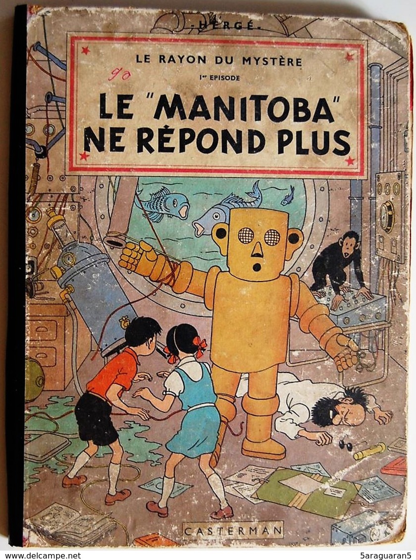 BD JO, ZETTE ET JOCKO - 3 - Le Manitoba Ne Répond Plus - EO B6 De 1952 - Jo, Zette & Jocko