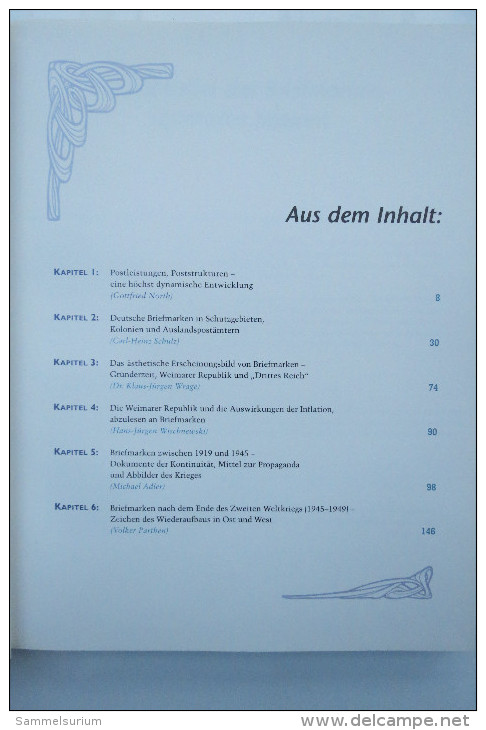 "150 Jahre Deutsche Briefmarke" Band 2 Der Jubiläums-Edition, Goldschnitt - Philatelie