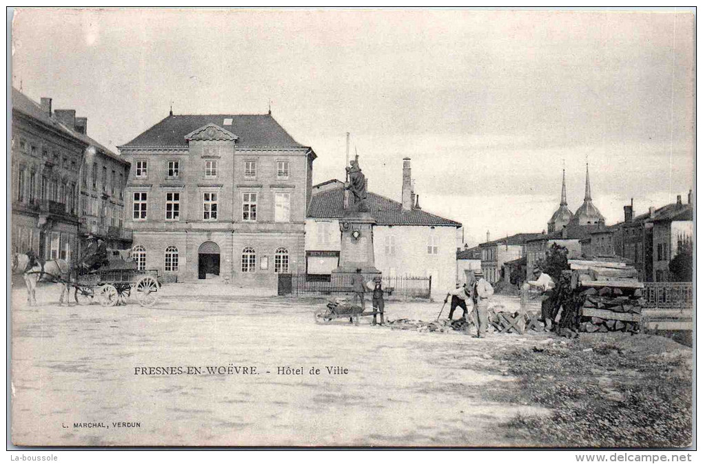 55 FRESNES EN WOEVRE - Hotel De Ville - Altri & Non Classificati