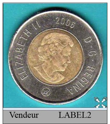 (2006) 2 Dollars Coin VF - Canada