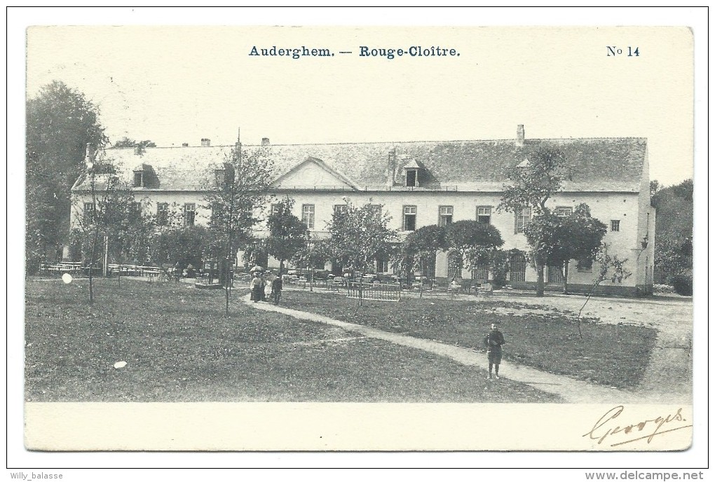 Carte Postale - AUDERGHEM - OUDERGEM - Rouge Cloître - CPA   // - Auderghem - Oudergem