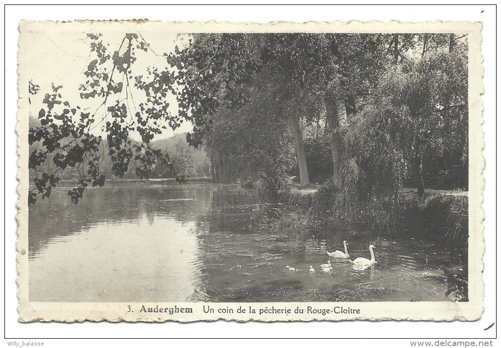 Carte Postale - AUDERGHEM - OUDERGEM - Un Coin De La Pêcherie Du Rouge Cloître - CPA   // - Oudergem - Auderghem