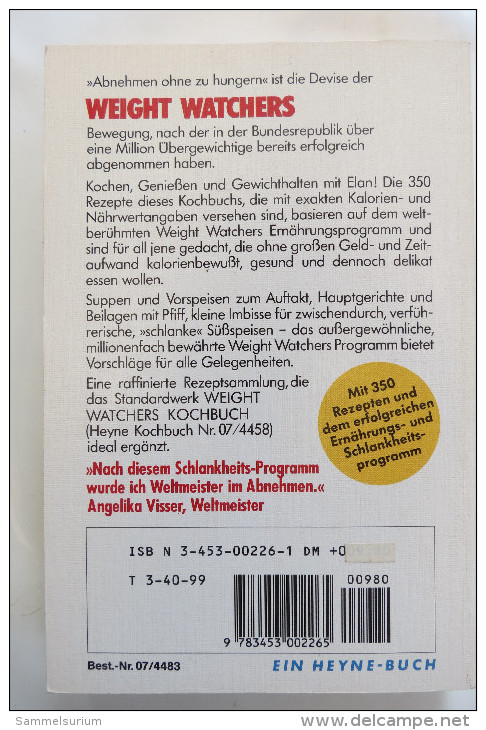 "Weight Watchers Kochbuch Nr. 2" Schlank Mit Elan, Mit 350 Rezepten - Manger & Boire