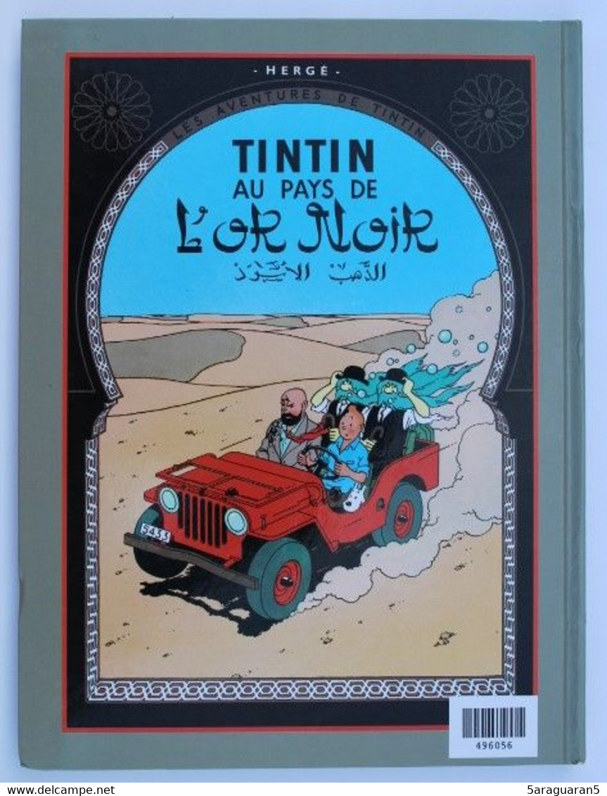 BD TINTIN - Le Crabe Aux Pinces D'or / Tintin Au Pays De L'or Noir - Album Double France Loisirs - Tintin