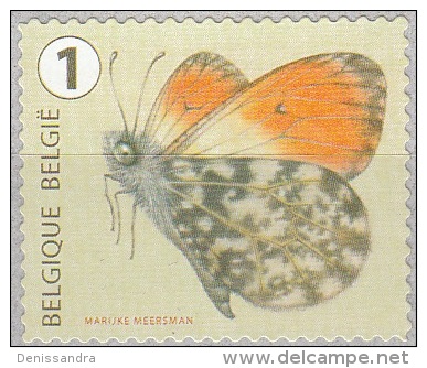 Belgique 2014 COB 4456 Neuf ** Cote (2016) 1.50 Euro Papillon Anthoharis Cardamines - Nuevos