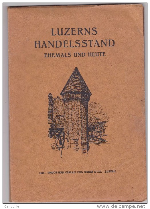 Luzern - Handelsstand - 1928 - Autres & Non Classés