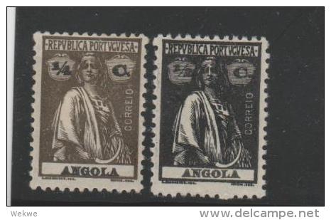 Angola Mi.Nr.142-43 (1941) Ceremuster * - Angola