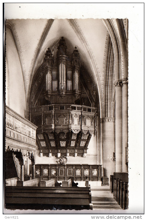 4920 LEMGO, Marienkirche, Innenansicht, Heldenorgel, Kirchenorgel - Lemgo