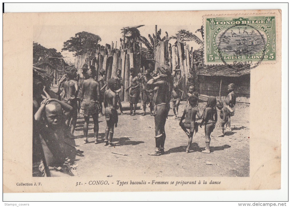 CONGO BELGE 1912 MATADI VERS MONT SAINT-AMAND - Congo Belge