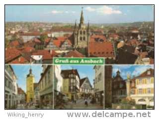 Ansbach - Mehrbildkarte 1 - Ansbach