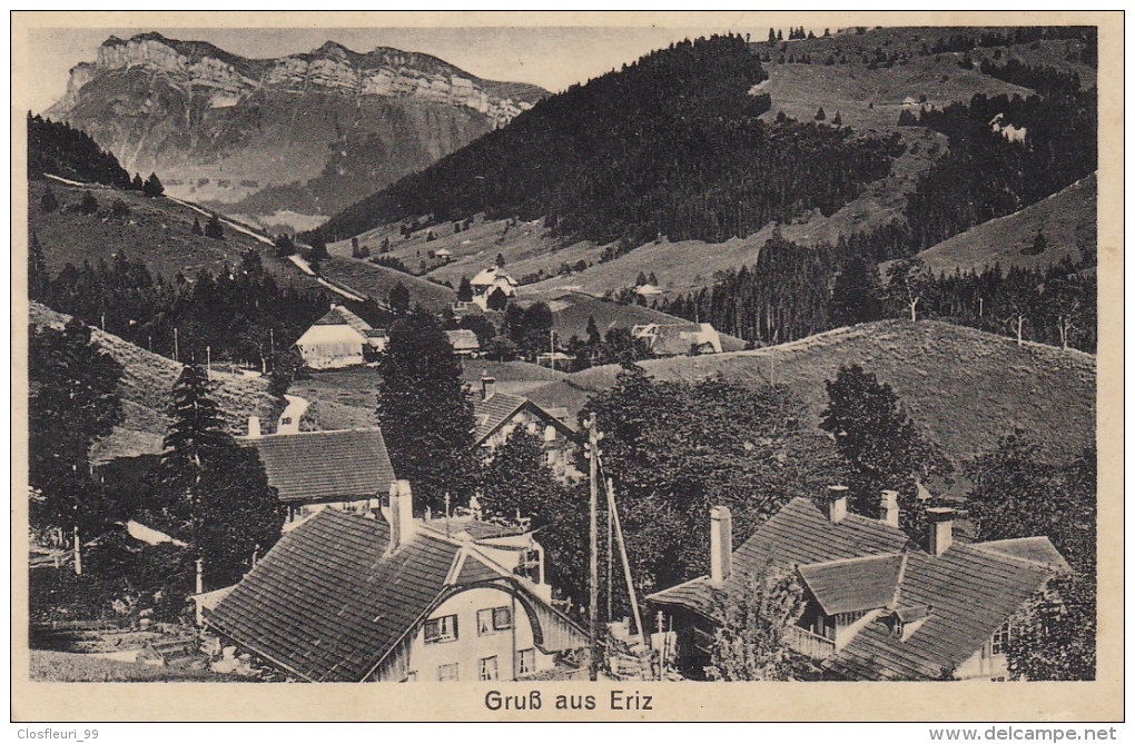 Gruss Aus Eriz / Stempel Eriz 17.VII… /Karte Nr 3452 Photogr. Und Verlag Fr. Rupp, Steffisburg - Eriz