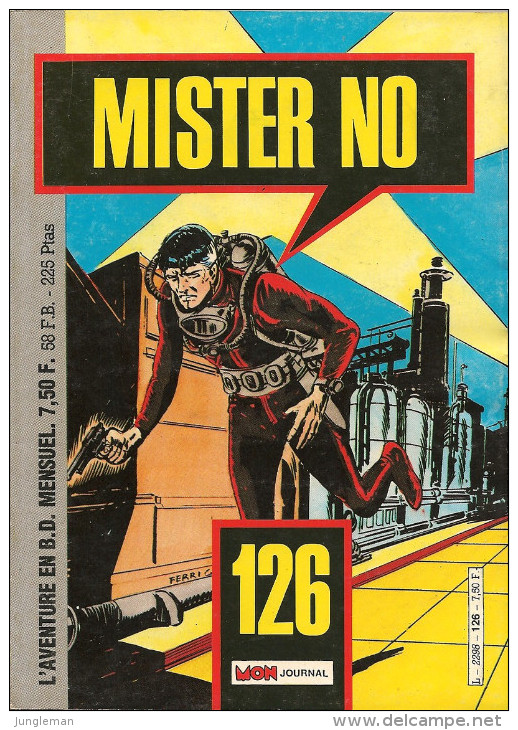 Mister No N° 126 - Editions Aventures Et Voyages - Avec Aussi Giddap Joe - Dépôt Légal Juin 1986 - TBE - Mister No