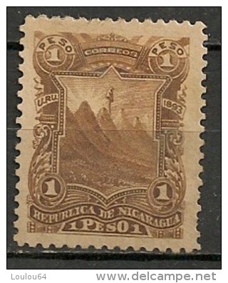 Timbres - Amérique - Nicaragua - 1893 - 1  Peso - - Nicaragua