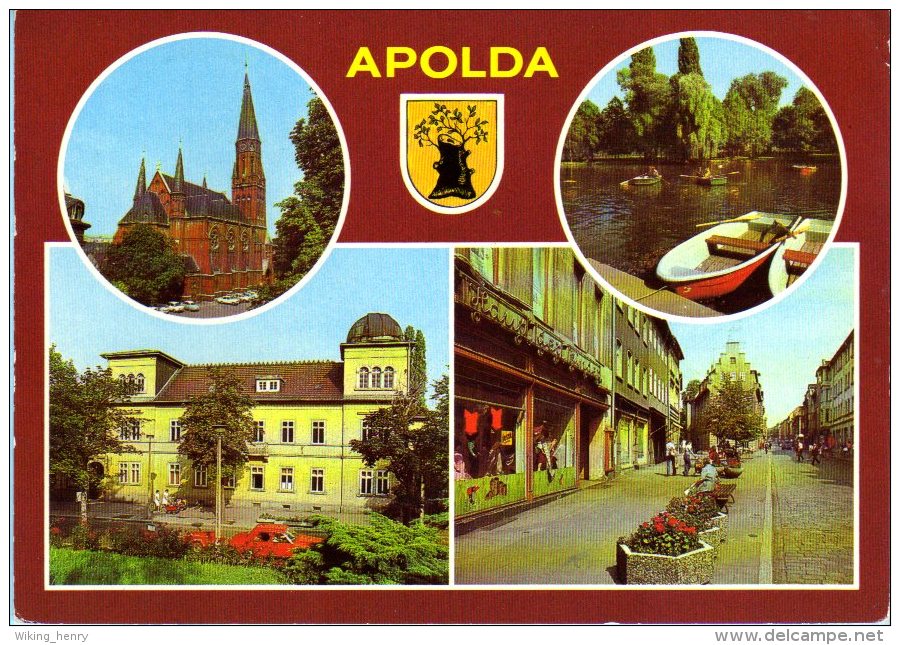 Apolda - Mehrbildkarte 2 - Apolda