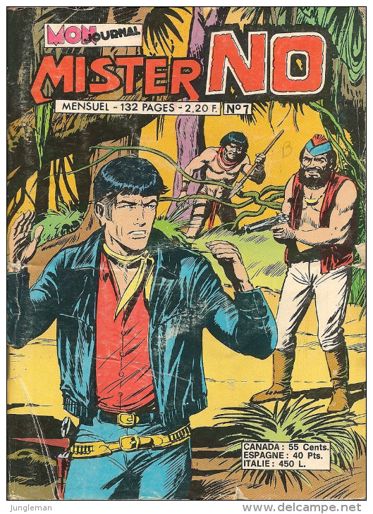 Mister No N° 7 - Editions Aventures Et Voyages - Avec Aussi Giddap Joe - Dépôt Légal Juillet 1976 - BE - Mister No