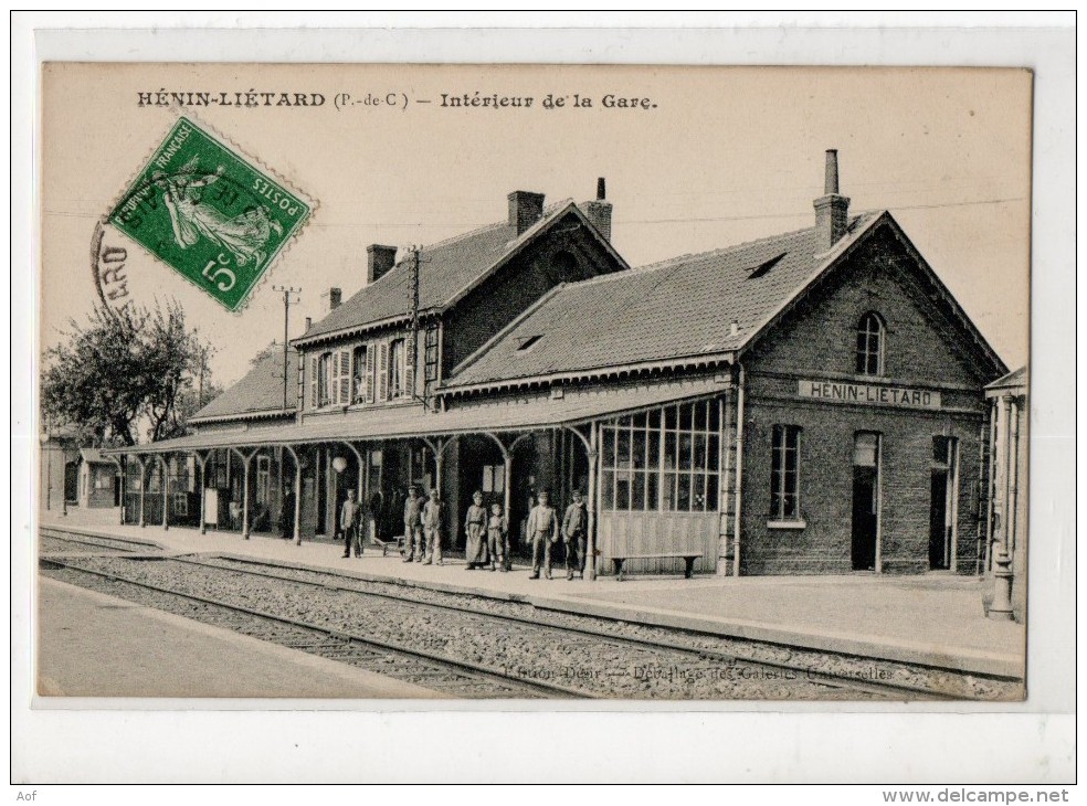 62-1063 HENIN Gare - Henin-Beaumont