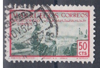 Marruecos U 350 (o) Indígenas. 1952 - Marruecos Español
