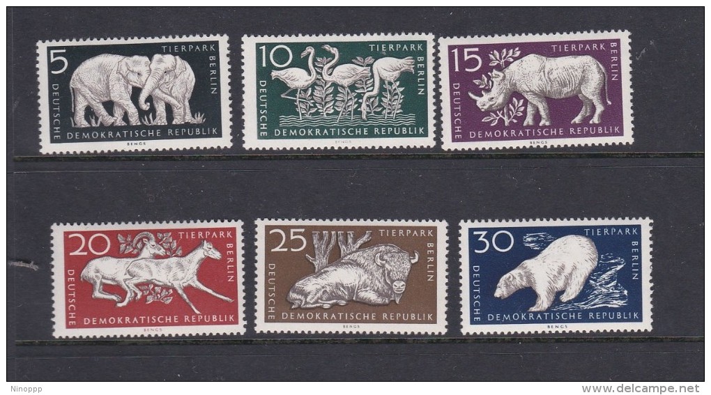 German Democratic Republic 1956 Berlin Zoo MNH - Autres & Non Classés