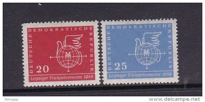 German Democratic Republic 1957 Leipzig Fair MNH - Autres & Non Classés