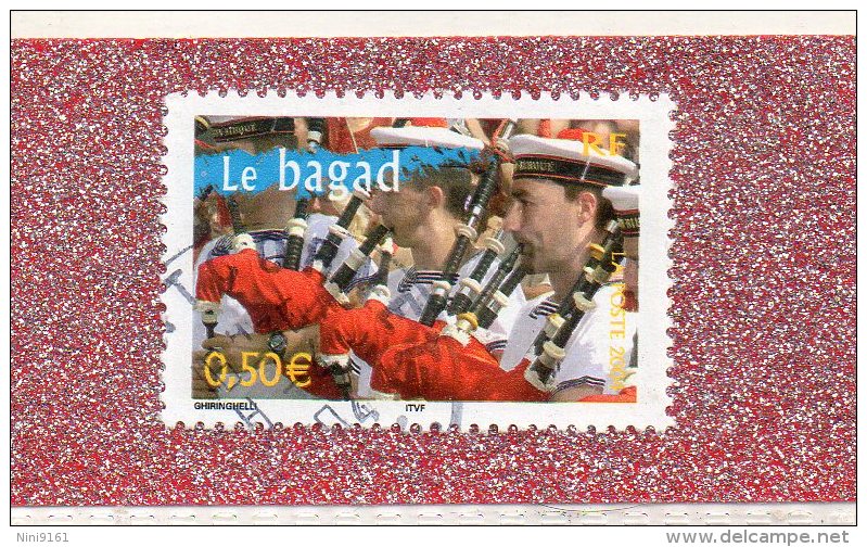 FRANCE  -- REGIONS  --  LE  BAGAD  --  **  0.50 €  **  --  POSTE  2004  --  BEG - Usati