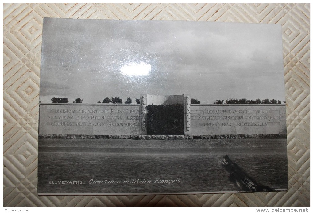 BB - ITALIE - ISERNIA - VENAFRO - CIMETIERE MILITAIRE FRANCAIS - Autres & Non Classés