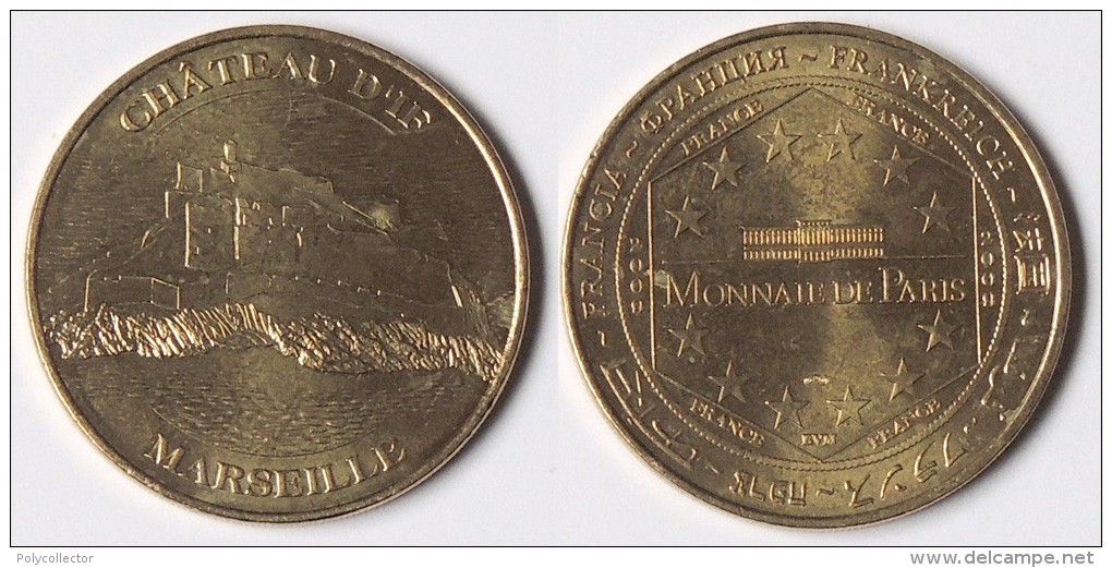 Jeton Touristique - Monnaie De Paris - Château D´If - Marseille - 2009 - 2009