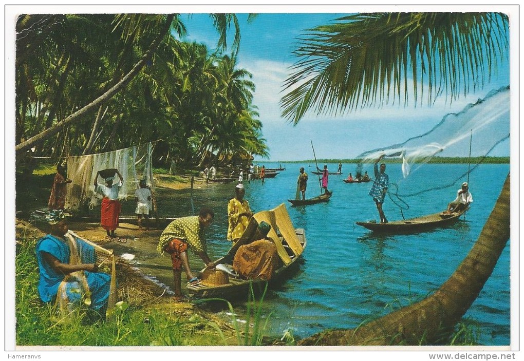 Coastal Scene Badagri Nigeria - H1948 - Nigeria