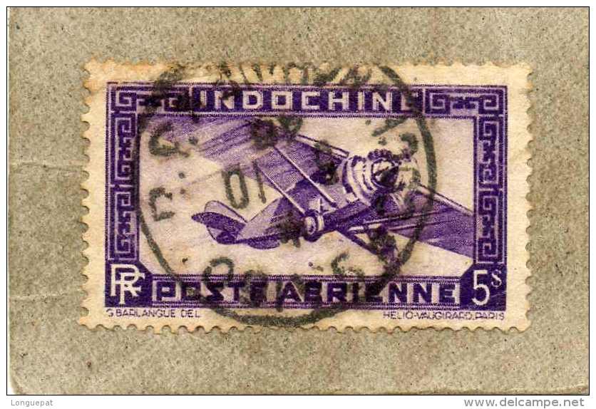 INDOCHINE : Avion à Hélice - - Used Stamps