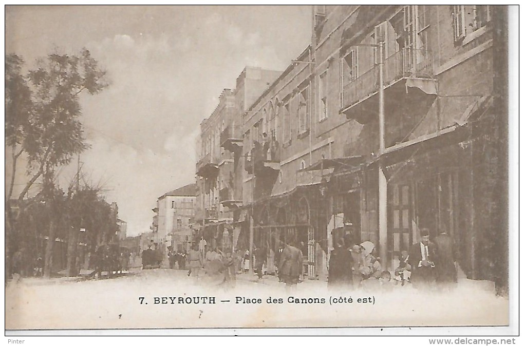 LIBAN - BEYROUTH - La Place Des Canons (côté Est) - Líbano