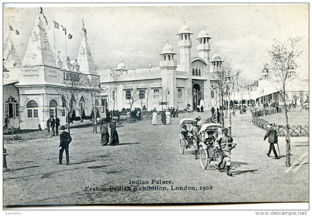 Indian Palace - FRANCO BRITISH EXHIBITION - London 1908 - TIMBRE - Exhibitions