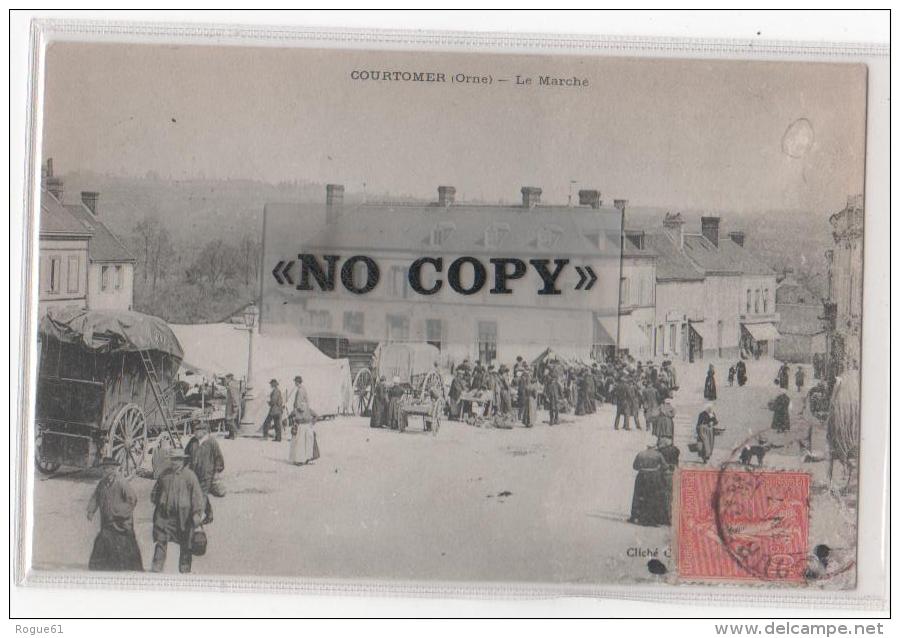 COURTOMER   -  Le Marché - Courtomer