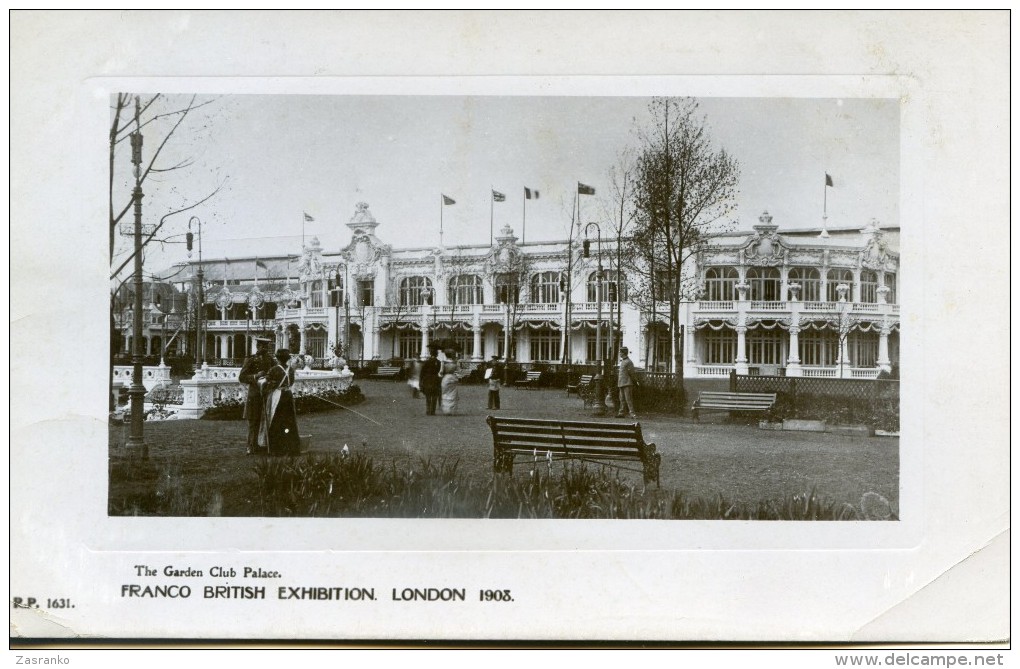 The Garden Club Palace - FRANCO BRITISH EXHIBITION - London 1908 - Exhibitions