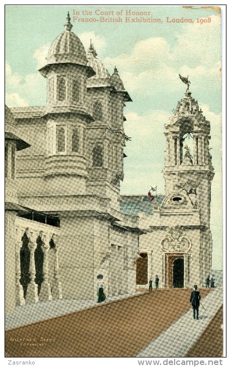 In The Court Of Honour - FRANCO BRITISH EXHIBITION - London 1908 - Esposizioni