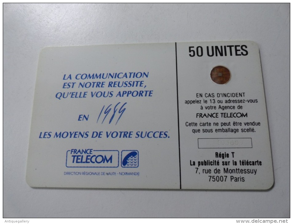 RARE: HAUTE NORMANDIE -  ROUEN  (USED CARD) - Phonecards: Internal Use