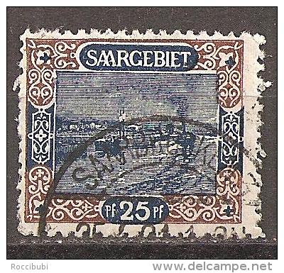 Saargebiet 1921 // Mi. 56 O (028..246) - Usados