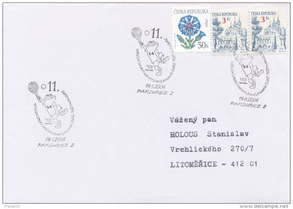 I8417 - Czech Rep. (2004) Pardubice 2: ... (3,00 CZK Stamp - To The Detriment Of Counterfeit Postal Administration!) - Variétés Et Curiosités