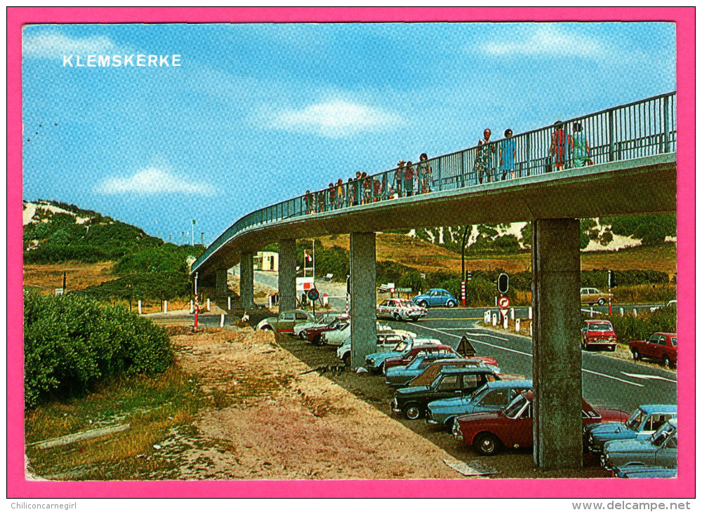 Klemskerke - Promenade Du Pont Vers La Plage - Coccinelle - Vieilles Voitures - A. VAN MIEGHEM - 1987 - De Haan