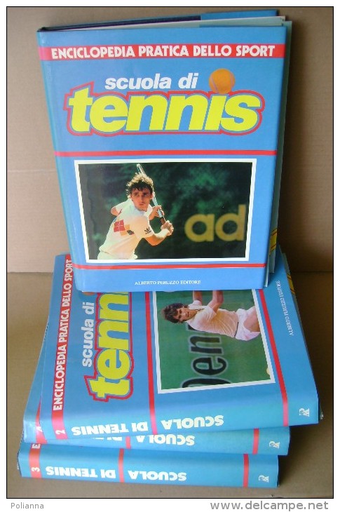 PCK/1 SCUOLA Di TENNIS Alberto Peruzzo Ed.1983 4 Vol. A Fascicoli - Sport