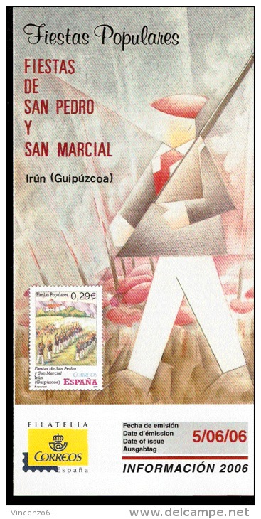2006 Bollettino Bulletin Espana Fiestas De Sanpedro Y San Marcial - Altri & Non Classificati