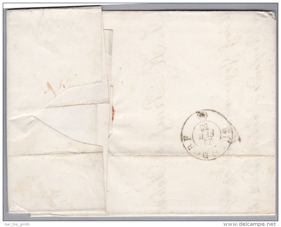 Heimat LU LUZERN 1855-05-21 Rot Brief Nach Burgdorf - ...-1845 Prephilately