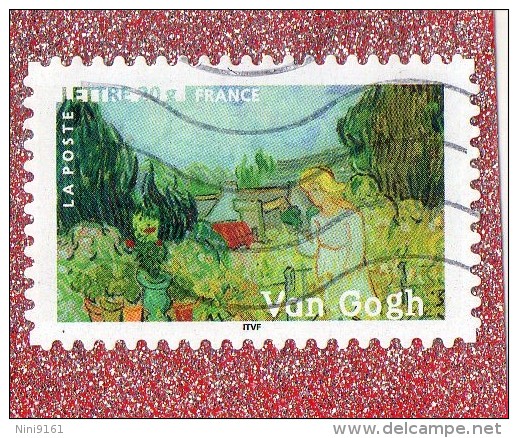 FRANCE  --  PEINTURE  --  VAN  GOGH  --   **  LETTRE  20  G.. **  --  POSTE  2006   --  BE - Oblitérés