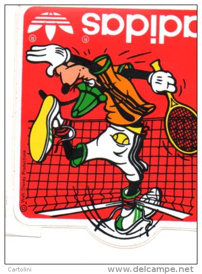 Sticker Autocollant Strip BD Disney Goofy Reclame Adidas   Publiciteit Publicity - Other & Unclassified