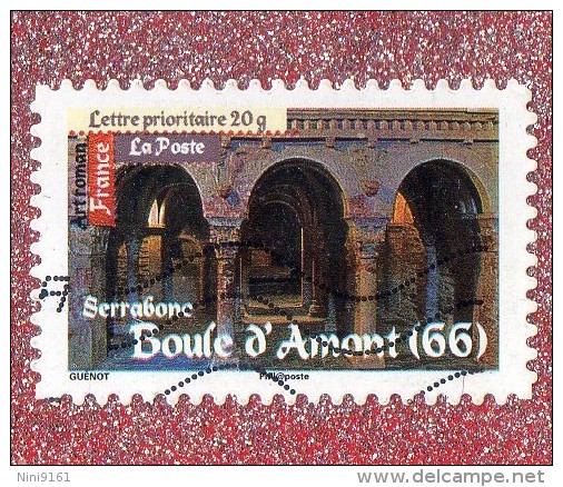 FRANCE  --  BOULE  D ´ AMONT  --  DEP.  66  --  LETTRE  PRIORITAIRE  --    **  20 G.. **  --  POSTE  2010   --  BE - Gebruikt