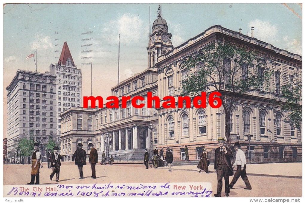 états Unis New York The City Hall - Andere Monumente & Gebäude