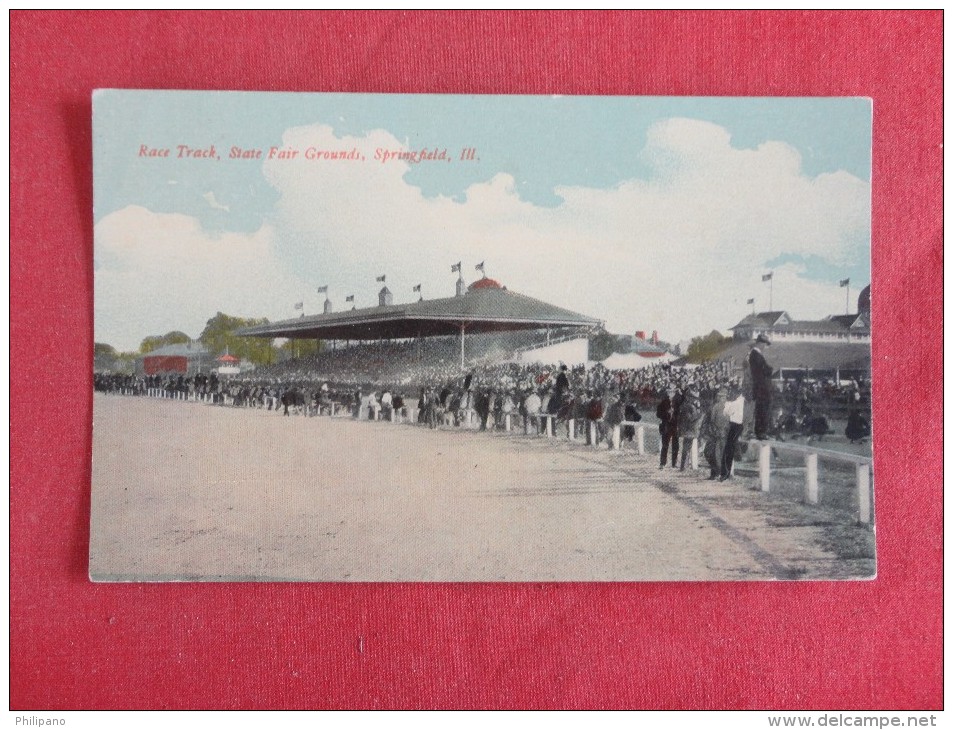 Springfield – Illinois Race Track Fair Grounds   Ref 1593 - Springfield – Illinois