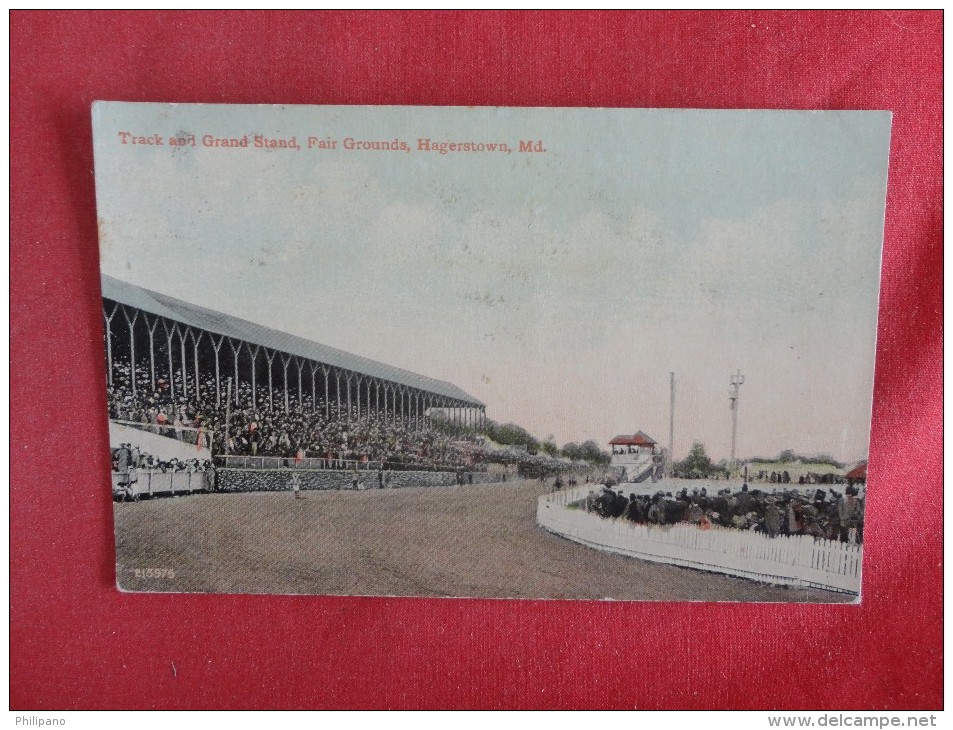 - Maryland> Hagerstown  Fair Grounds Race Track    Ref 1593 - Hagerstown