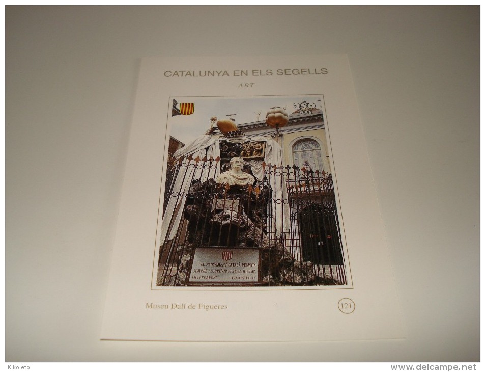 ESPAÑA - CATALUNYA EN ELS SEGELLS - HOJA Nº 121 - ART (MUSEU DALI DE FIGUERES) ** MNH - Commemorative Panes