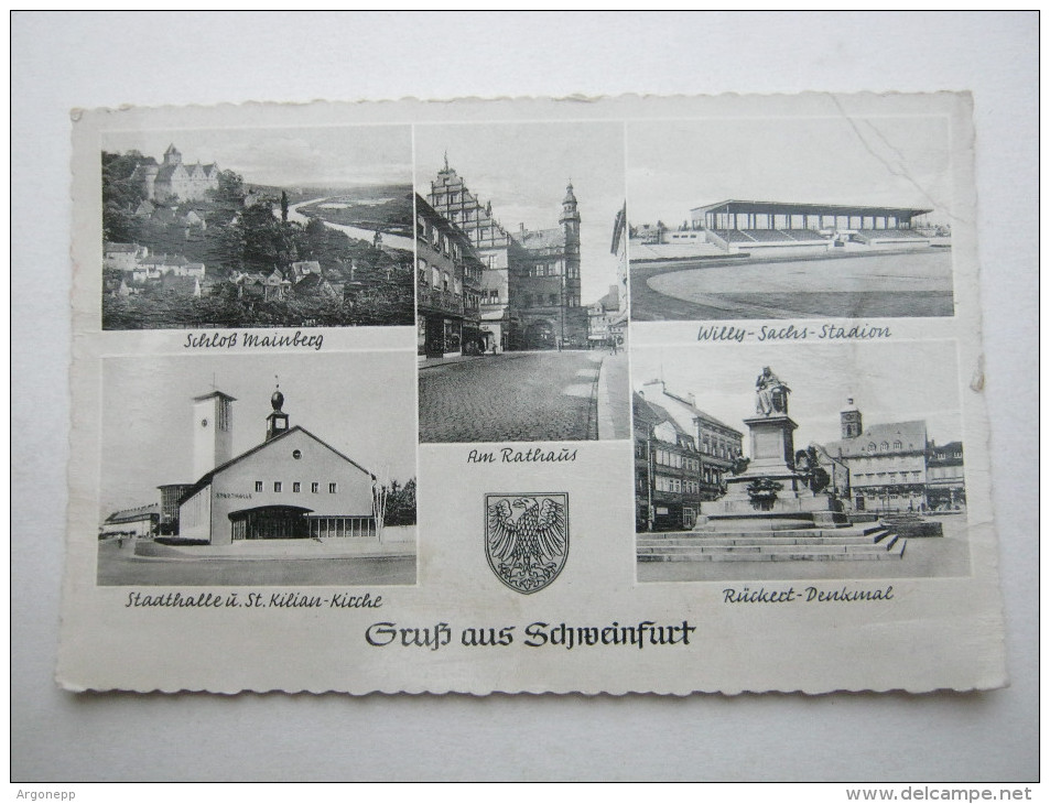 Schweinfurt, Schöne Karte 1967 - Schweinfurt